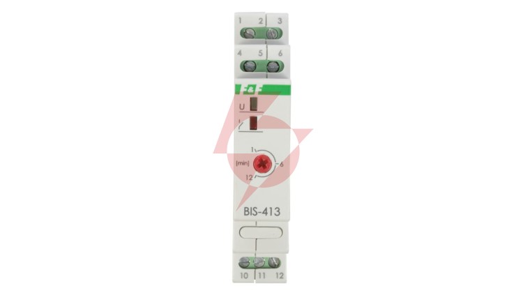 Przekaźnik impulsowy z wyłącznikiem czasowym 16A 230V AC 1P BIS-413