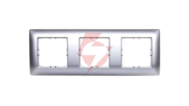 VENA Ramka potrójna aluminium 514083