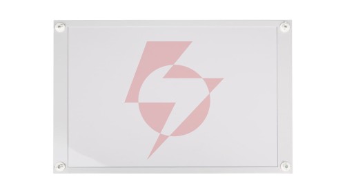 Osłona metalowa z plastikowym wypełnieniem 720x500mm BPZ-FPP-800/500-BL 108295
