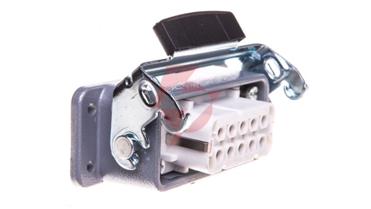 Zestaw kompletny 10+PE stykowy żeński /obudowa pulpitowa + wkład/ EPIC KIT H-A 10 BS AG 75009627