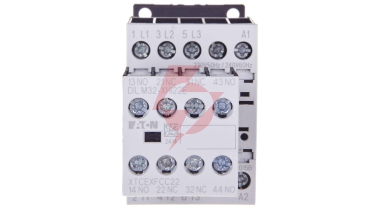 Stycznik mocy 15A 3P 230V AC 2Z 2R DILM15-22(230V50HZ,240V60HZ) 106363
