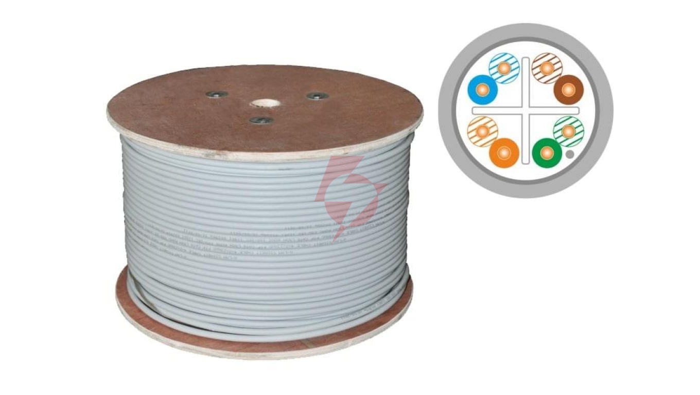 Kabel teleinformatyczny F/UTP kat.6 PVC Eca Q-LANTEC /305m/