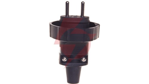 Wtyczka gumowa 10/16A 250V 2P+Z IP65 czarna P0037