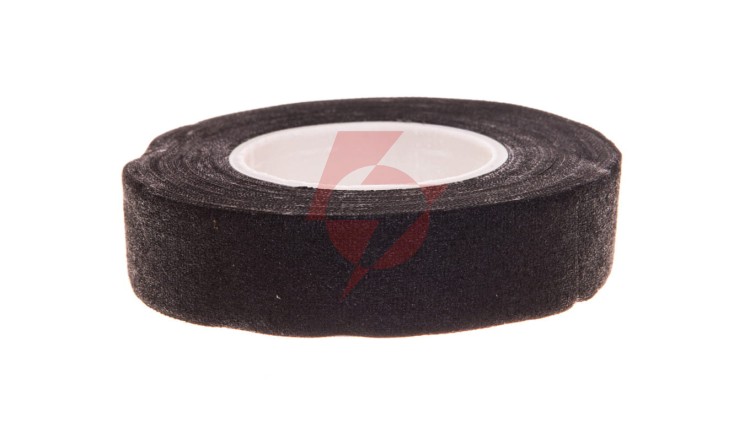 Taśma izolacyjna 19mm x 10m tekstylna /parciana/ czarna F6910