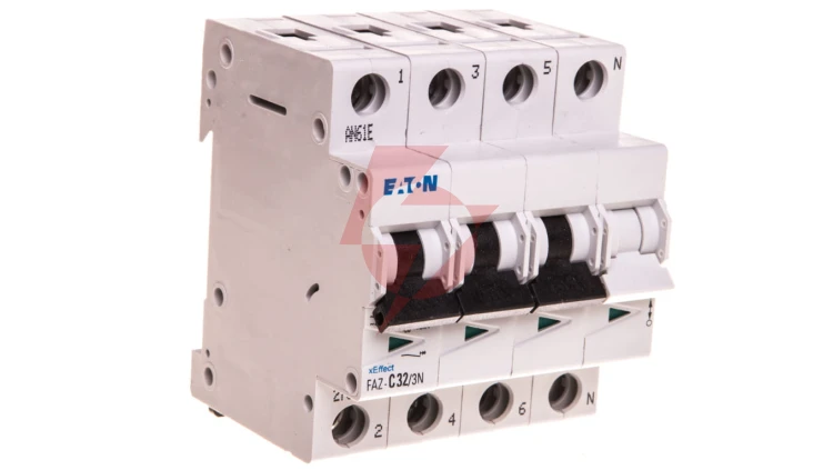 Wyłącznik nadprądowy 3P+N C 32A 15kA AC FAZ C32/3N 278978