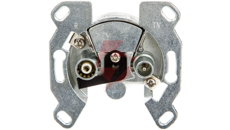 Berker Q.1 Gniazdo antenowe podwójne końcowe RTV mechanizm 53455011