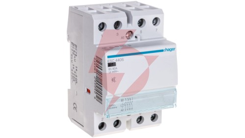 Stycznik modułowy cichy 40A 4Z 230V AC ESC440S
