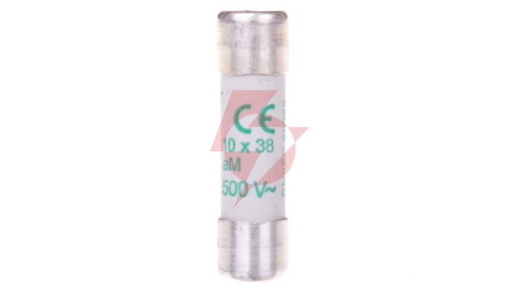 Wkładka bezpiecznikowa cylindryczna 10x38mm 16A aM 500V LF316M
