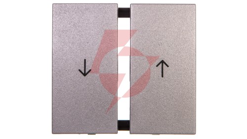 Berker B.7 Glas Klawisze z symbolem Strzałka” aluminium 16251404