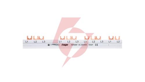 Szyna łączeniowa 3P 63A 10mm2 widełkowa (12mod.) KDN363F