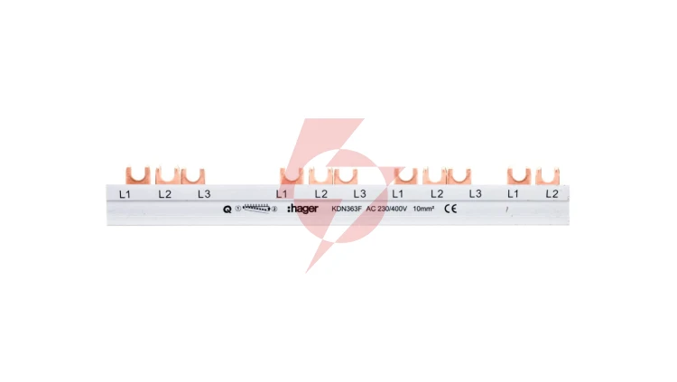 Szyna łączeniowa 3P 63A 10mm2 widełkowa (12mod.) KDN363F