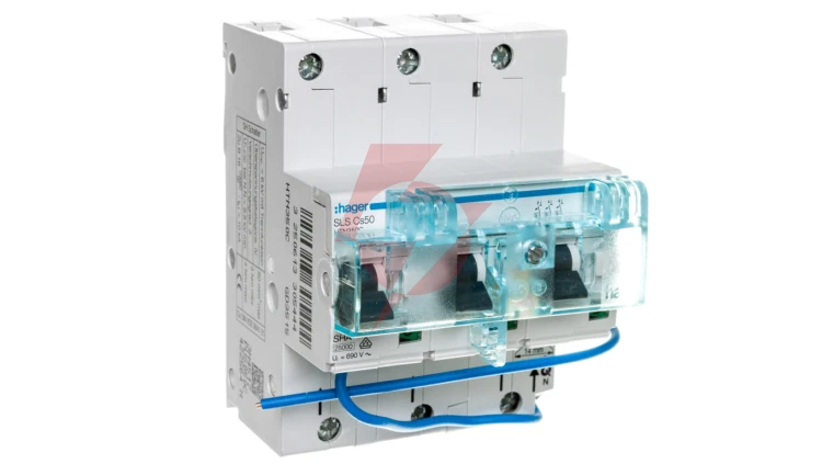 Wyłącznik nadprądowy selektywny 3P 50A Cs 25kA AC SLS HTN350C