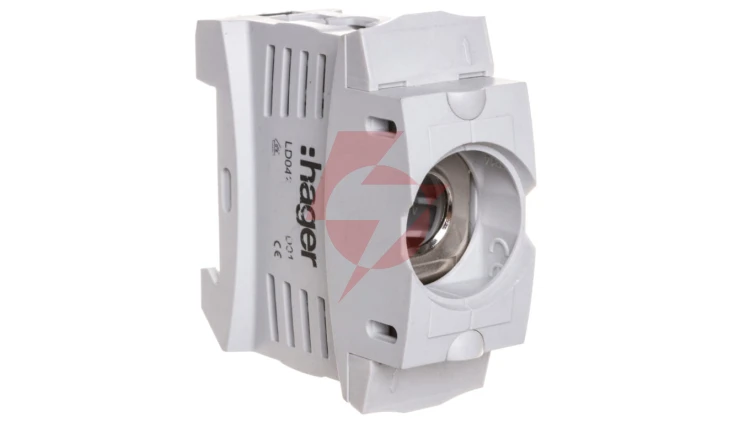 Podstawa bezpiecznikowa D01 1P 16A 72x27x56mm LD042