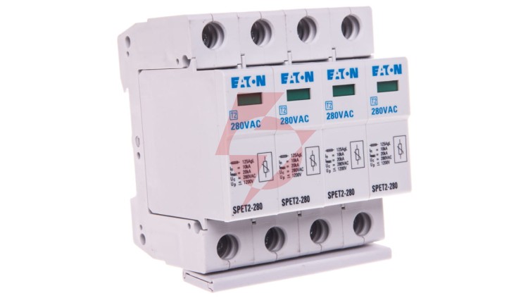 Ogranicznik przepięć Typ T2 4P 20kA 280V SPET2-280/4 168693