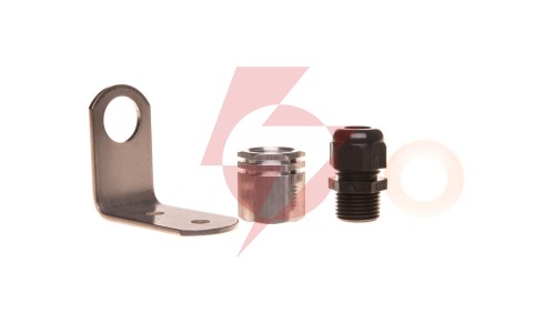 Kątownik mocujący z dławicą metryczną M20 metal SL7/4-FW-T 171455