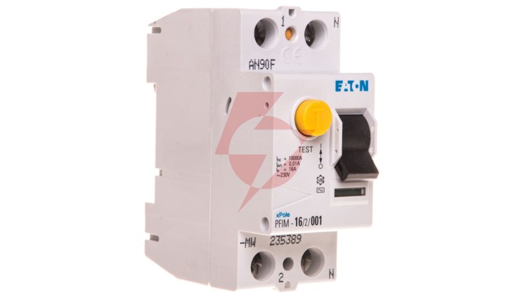 Wyłącznik różnicowoprądowy 2P 16A 0,01A typ AC PFIM-16/2/001-MW 235389