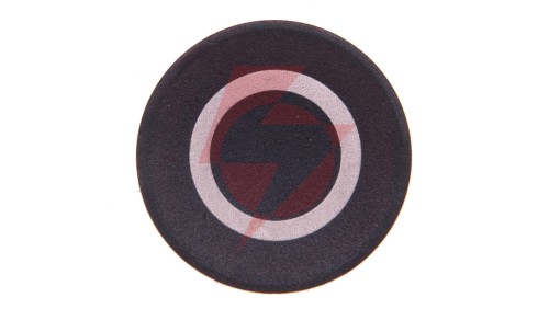Wkładka przycisku 22mm płaska czarna z opisem O M22-XD-S-X0 218154