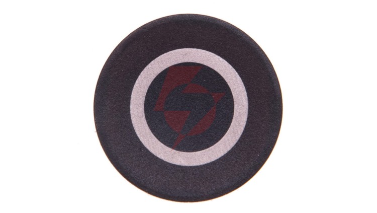 Wkładka przycisku 22mm płaska czarna z opisem O M22-XD-S-X0 218154