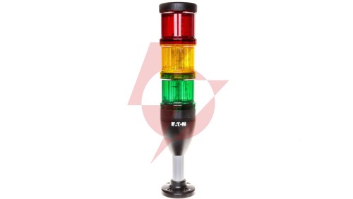 Kolumna sygnalizacyjna czerwona, żółta, zielona 24V AC/DC światło ciągłe SL7-100-L-RYG-24LED 171425