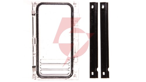 Klapka przezroczysta 130x77x25mm 6TE IP65 SKF-FF6 233781