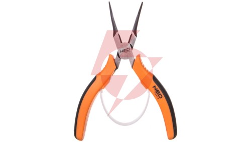 Szczypce precyzyjne wydłużone wygięte 140mm 01-103