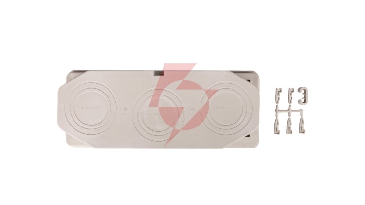 Płyta przepustowa 3xM40/50/63, 80x300mm IP65 do ścianek 300mm Mi FM63 HPL2000133