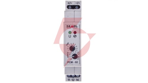 Przekaźnik czasowy 1P 16A 0,1sek-10dni 24V AC/DC PCM-02/24V EXT10000076