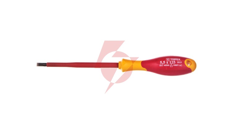 Wkrętak płaski 5,5 x 125 mm izolacja do 1000V stal CrMo 39D473