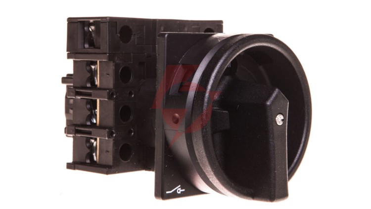 Łącznik krzywkowy 0-1 3P+N 25A do wbudowania P1-25/EA/SVB-SW/N 083960