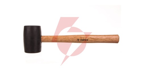 Młotek gumowy 450g śr. 58mm trzonek drewniany 02A344