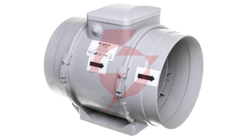 Wentylator kanałowy fi 200 230V 108W 1040m3/h 52dB o przepływie mieszanym TTPRO200