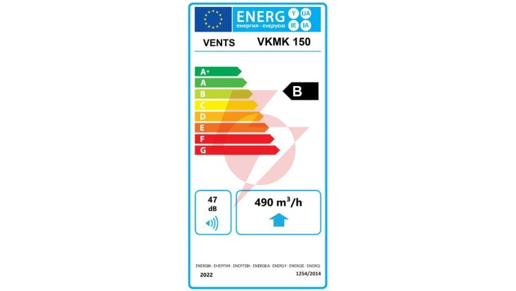 Wentylator dachowy fi 150 230V 98W 555m3/h 47dB VKMK150