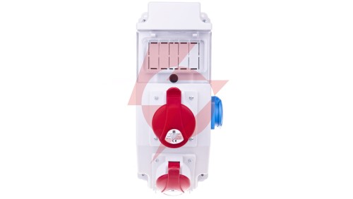 Rozdzielnica budowlana 5P/32A 5P/16A 3X16A 5 modułów ROS5X-14