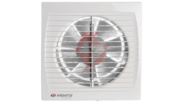 Wentylator osiowy fi 150 230V 20W 240m3/h 33dB cichy łożyska kulowe wyłącznik czasowy plus higrostat 150SILENTA-STHL