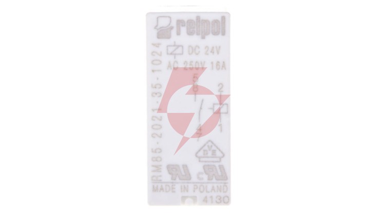 Przekaźnik miniaturowy 1Z 16A 24V DC PCB AgNi RM85-2021-35-1024 600104