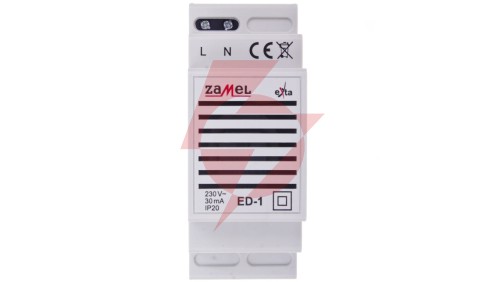 Dzwonek przyzywowy 230V AC 85dB IP20 ED-1 EXT10000025
