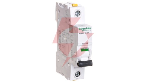 Wyłącznik nadprądowy 1P B 1A 6kA AC iC60N-B1 Acti9 A9F03101
