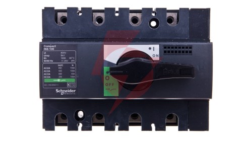 Rozłącznik izolacyjny 4P 100A INS100 28909