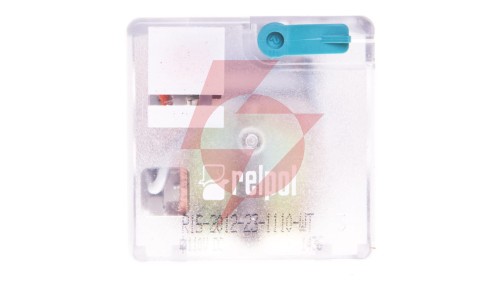 Przekaźnik przemysłowy 2P 10A 110V DC AgNi R15 2012-23-1110-WT 802894