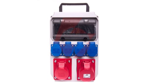 Rozdzielnica stacjonarna HEL 1x32A/4P+1x16A/4P+4x16AGS230V 9012605W