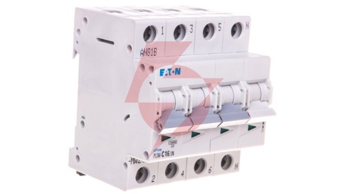Wyłącznik nadprądowy 3P+N C 16A 10kA AC PLSM-C16/3N-MW 242543