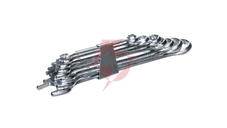 Klucze płasko-oczkowe 6-19mm (zestaw 8 szt.) 35D356