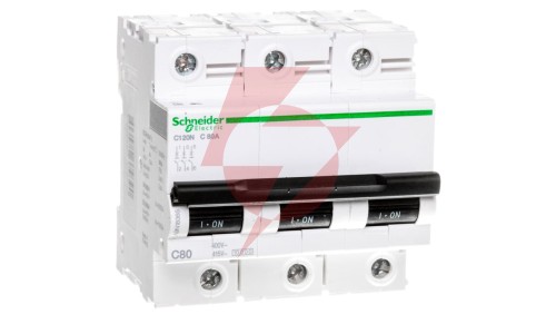 Wyłącznik nadprądowy 3P C 80A 10kA AC C120N Acti9 A9N18365