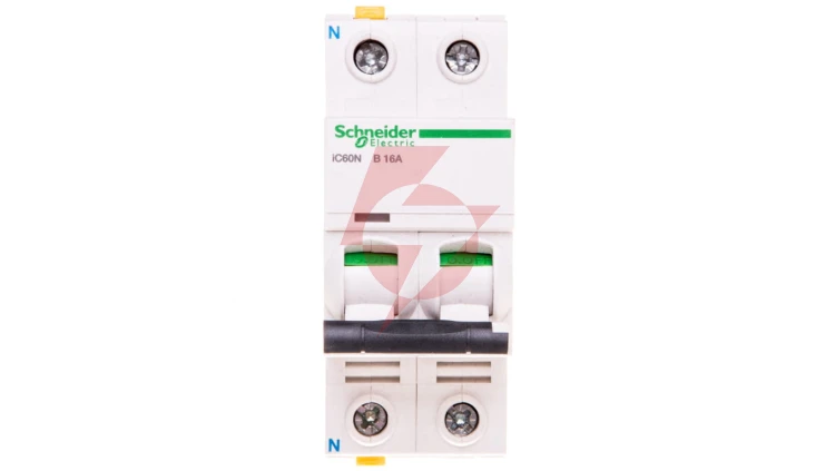 Wyłącznik nadprądowy 1P+N B 16A 6kA AC iC60N-B16-1N Acti9 A9F03616