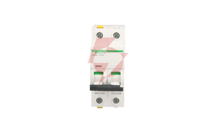 Wyłącznik nadprądowy 2P D 1A 6kA AC iC60N-D1-2 Acti9 A9F05201