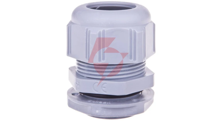 Dławnica kablowa poliamidowa M32 IP68 jasnoszara ISO-32 098006