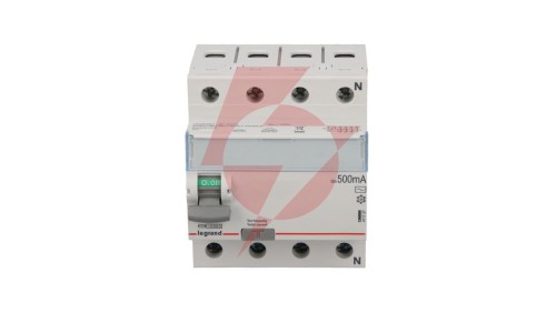 Wyłącznik różnicowoprądowy 4P 25A 0,5A typ AC P304 TX3 411737