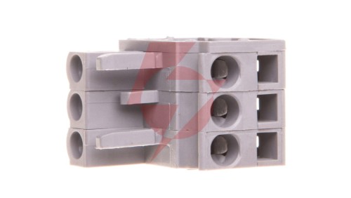 Gniazdo MCS-MIDI Classic kątowe 3-biegunowe szare raster 5mm 232-203/026-000
