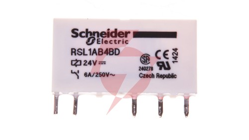 Przekaźnik miniaturowy 1P 6A 24V AgSnO2 DCRSL1AB4BD