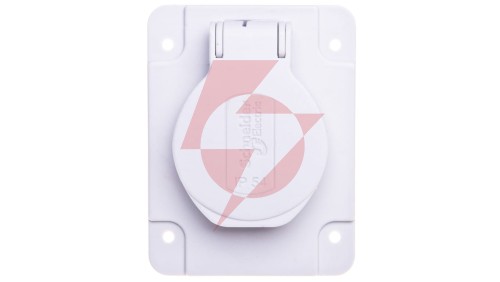 Gniazdo stałe 3P 16A 230V szare IP54 PKS61G